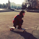Koastal 38" Pin Tail Longboard Cruiser Skateboard - Complete