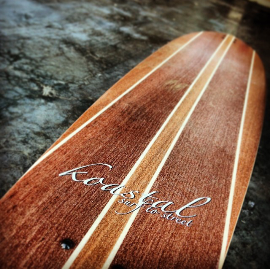 Koastal 56" WaveDancer Longboard Cruiser Skateboard - Complete