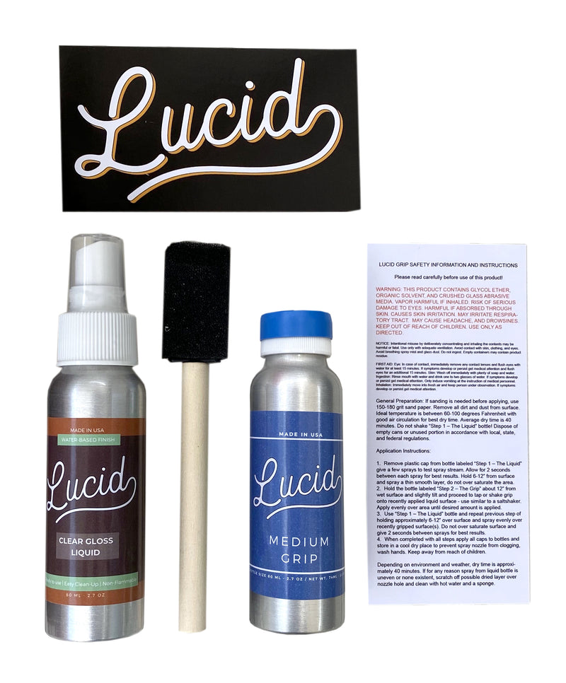 Lucid Clear Spray on Grip Tape