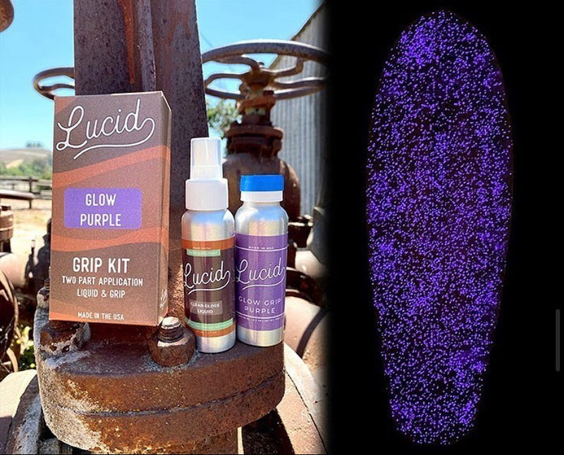 Lucid Grip - Clear Spray on Grip Tape and Glow in the Dark Grip