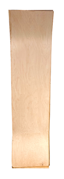 Lucid 48" Pressed Maple Longboard Skateboard Blank - Custom Shaped Skateboard