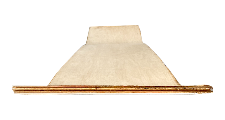 Lucid 48" Pressed Maple Longboard Skateboard Blank - Custom Shaped Skateboard