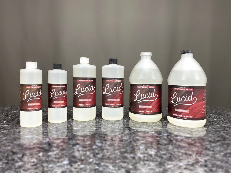 Lucid Craftsman Clear Art Epoxy Top Coat Resin