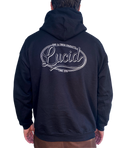 LUCID - RETRO Design Hoodie - BLACK