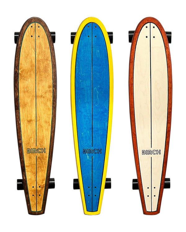 BIRCH 48" Classic Cruiser: Classic Retro Longboard Skateboard