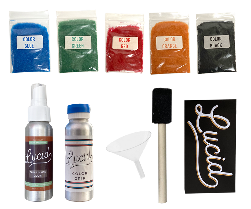 Lucid Grip - Color Spray on Grip Tape Kit