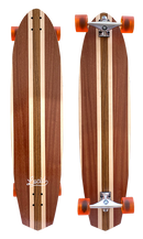 Lucid - 42" Classic Custom Cruiser Longboard Skateboard - Complete Setup