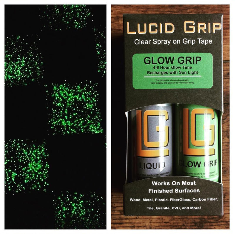 Lucid Glow in the Dark Spray Grip