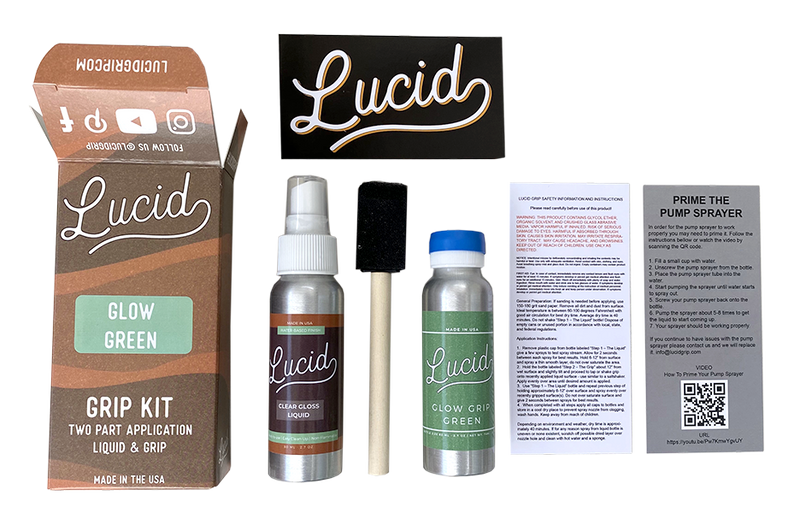 Lucid Glow in the Dark Spray Grip