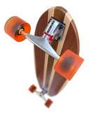 Lucid - 42" Classic Custom Cruiser Longboard Skateboard - Complete Setup