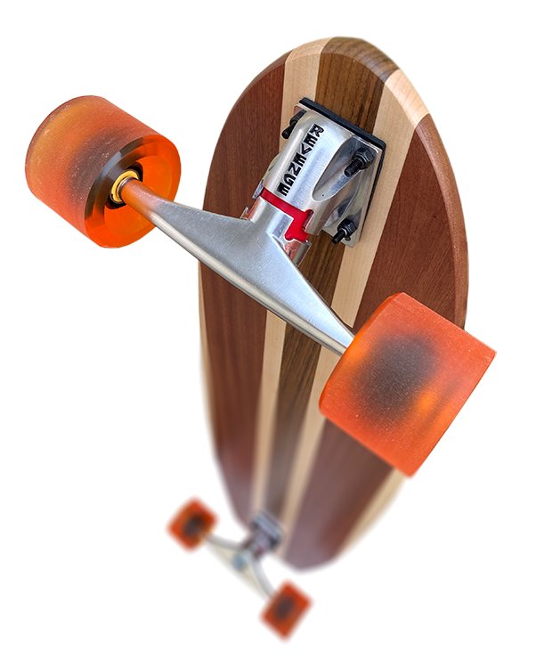 Lucid - 42" Classic Custom Cruiser Longboard Skateboard - Complete Setup