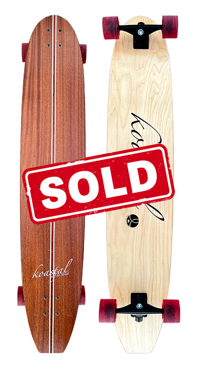 Koastal 47" T-Band Longboard Cruiser Skateboard Complete - Refurbished