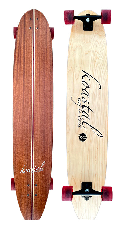 Koastal 47" T-Band Longboard Cruiser Skateboard Complete - Refurbished