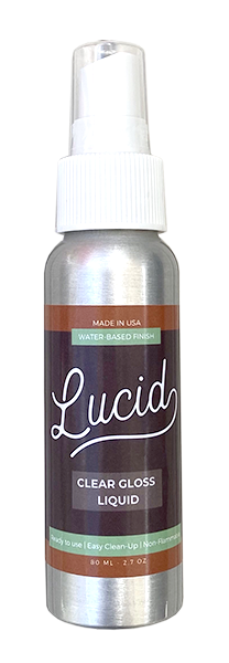 Lucid Water Based Clear Gloss Lacquer