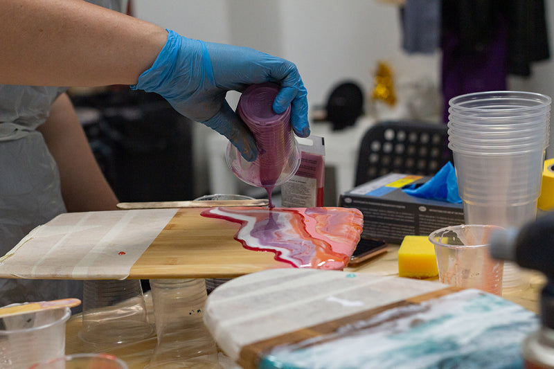 Lucid Craftsman Clear Art Epoxy Top Coat Resin