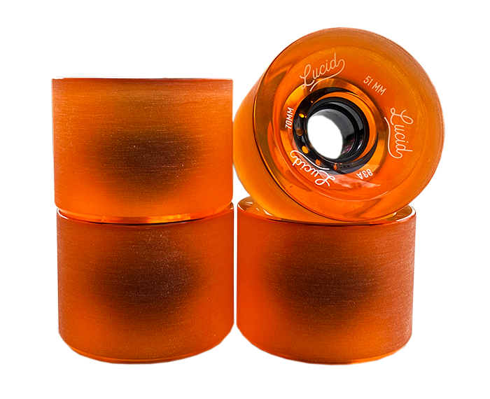 Lucid - 70mm x 51mm 83a Longboard Skateboard Wheels