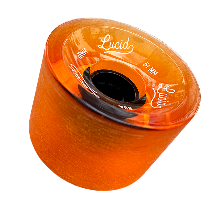 Lucid - 70mm x 51mm 83a Longboard Skateboard Wheels