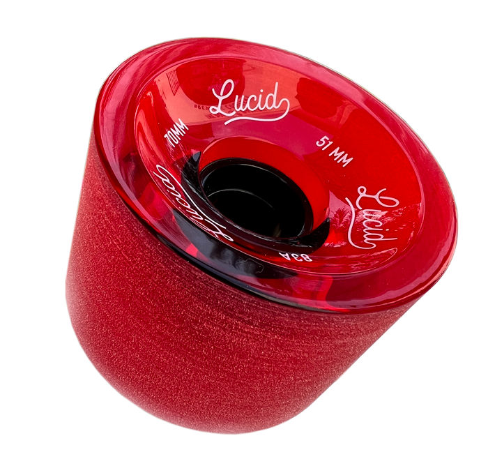 Lucid - 70mm x 51mm 83a Longboard Skateboard Wheels