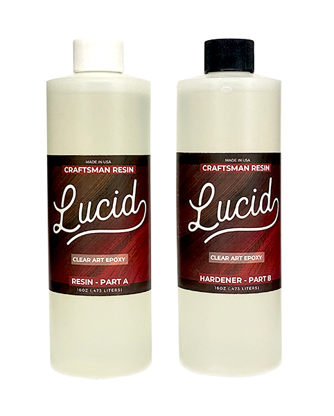 Lucid Craftsman Clear Art Epoxy Top Coat Resin