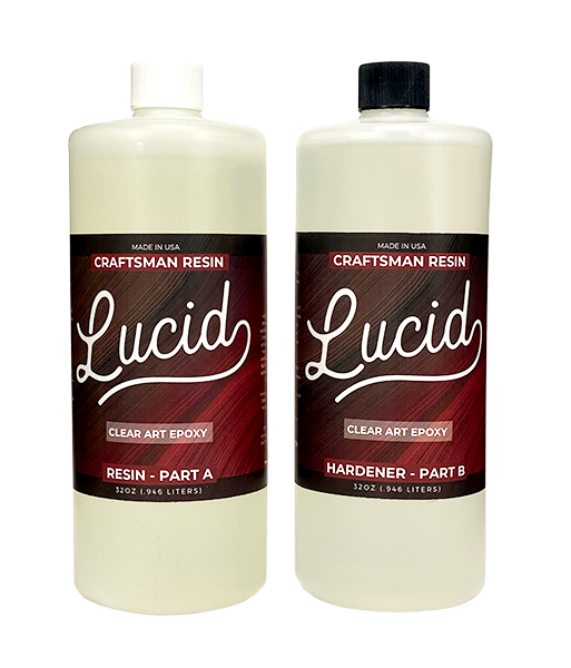 Lucid Craftsman Clear Art Epoxy Top Coat Resin