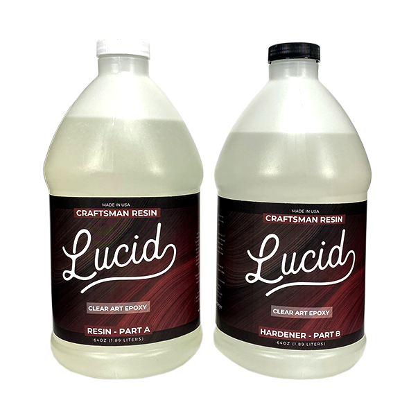 Lucid Craftsman Clear Art Epoxy Top Coat Resin