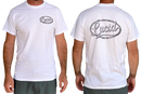 LUCID - Short Sleeve RETRO Design T-Shirt - WHITE