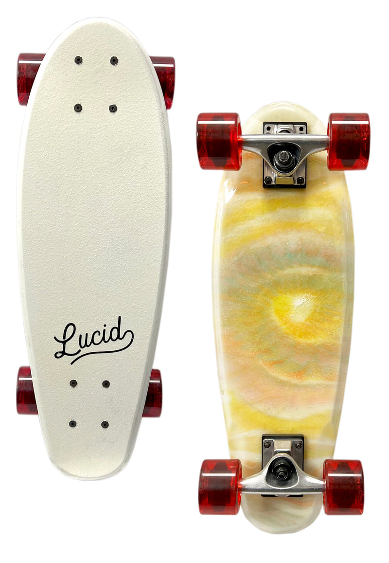 Lucid 23" Nomad - Tie Dye Pastel - Complete Board