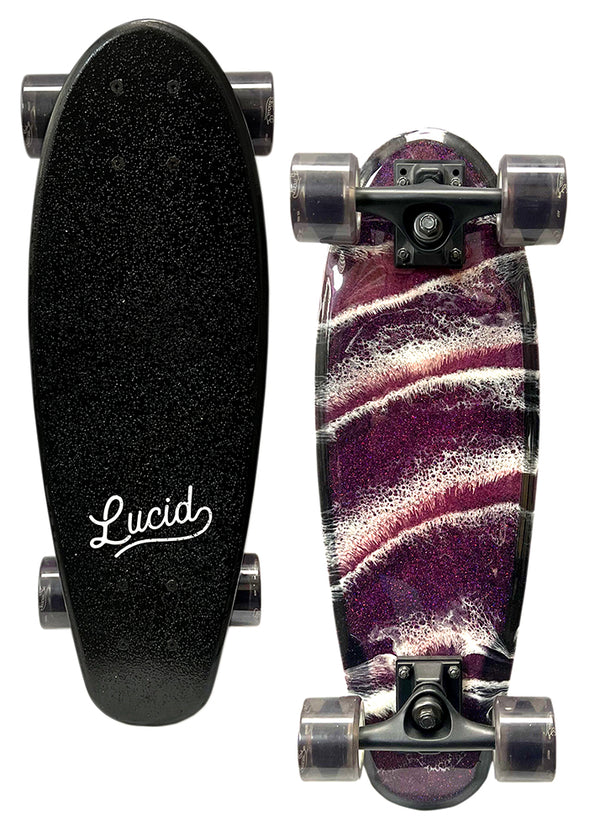 Lucid 23" Nomad - Purple Sparkle - Complete Board