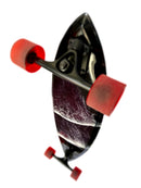 Lucid 44" Piper - Purple Waves - Complete Longboard