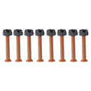 Colored Skateboard Mounting Hardware - Phillip Head Flat 1.5"