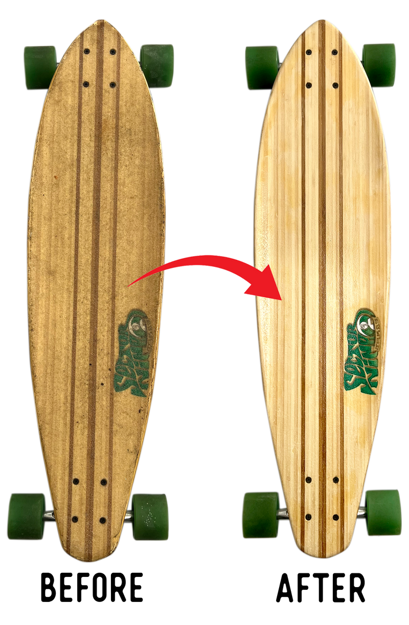 SECTOR 9 Bamboo Pin Tail Longboard Skateboard Complete - Refurbished