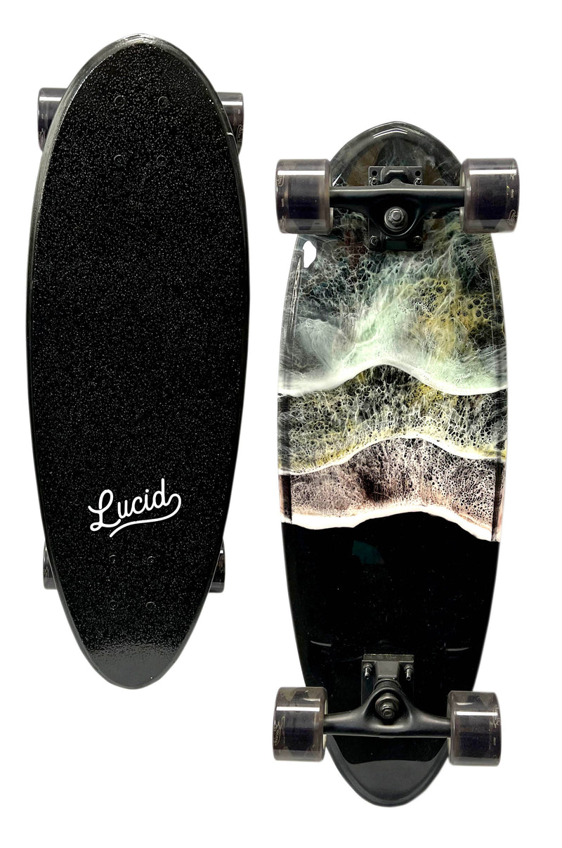 Lucid 27" Swell - Rasta Waves - Complete Board