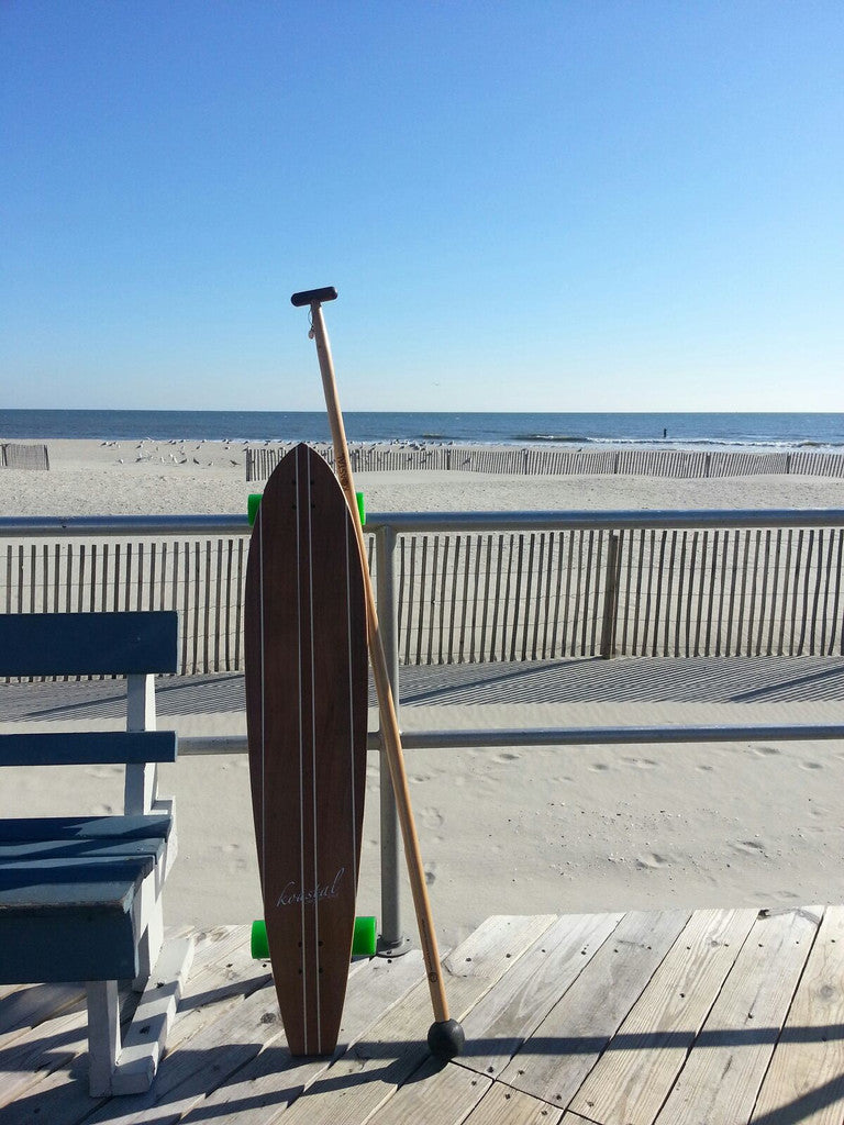 Koastal 56" WaveDancer Longboard Cruiser Skateboard - Complete
