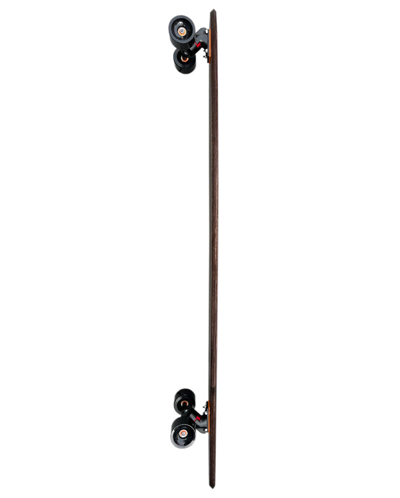 BIRCH 57" SHAKER: Longboard Cruiser Skateboard - Complete Setup