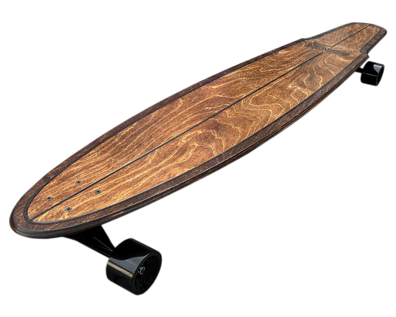 BIRCH 57" SHAKER: Longboard Cruiser Skateboard - Complete Setup