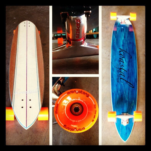 Koastal 47" Current Longboard Cruiser Skateboard - Complete