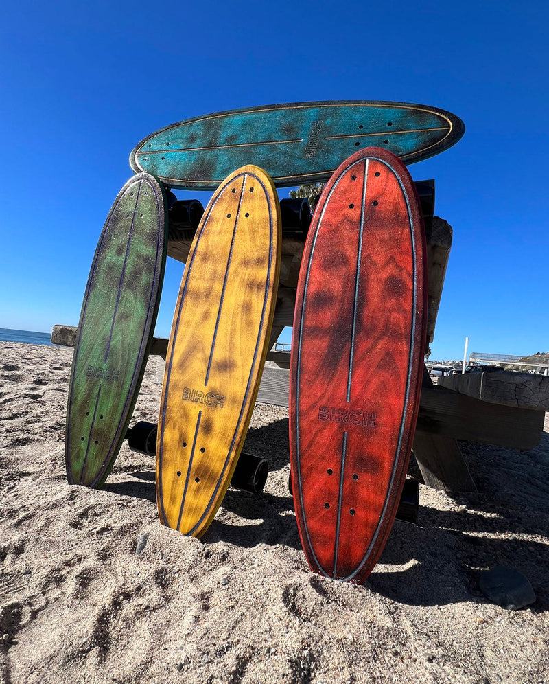BIRCH 30" Element Series: Compact Cruiser Longboard Skateboard