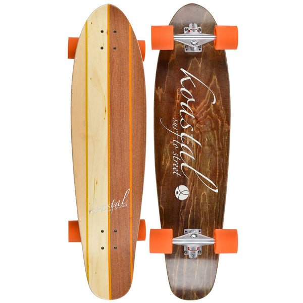 Koastal 37" Two Face Longboard Skateboard - Complete